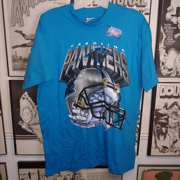NFL Other - Vintage 90s NOS Carolina Panthers NFL Shirt